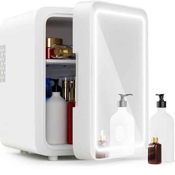 Other - Skincare Mini Fridge Dimming LED Mirror (4 Liter6 Can)
Cooler Warmer Makeup Food